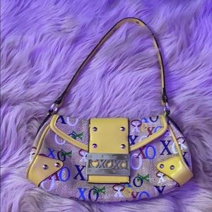 Yellow xoxo bag